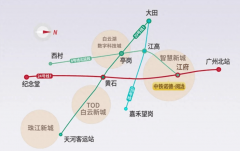 从线号线北延段（滘心至江府）不只能完